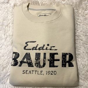 Eddie Bauer oversized crew neck.